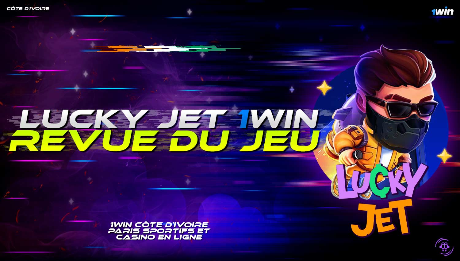 Examen détaillé du jeu "Lucky Jet" sur la plateforme 1win.